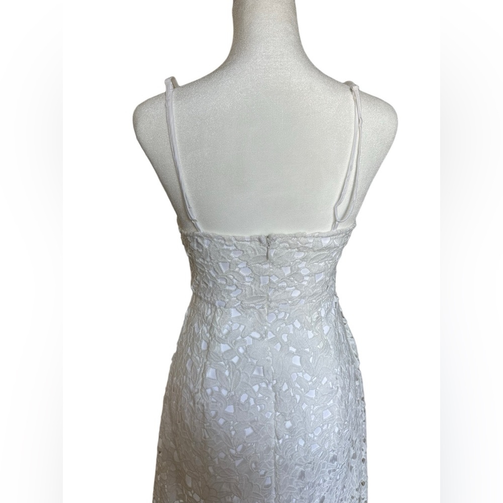 White Eyelet dress by AQUA size S - Picture 5 of 11
